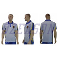 Fashion Design Sports Wear Polyester Polo Shirt, Men Long Sleeves Polo Shirt